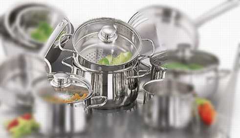 Kochtopf mit D&uuml;nsteinsatz